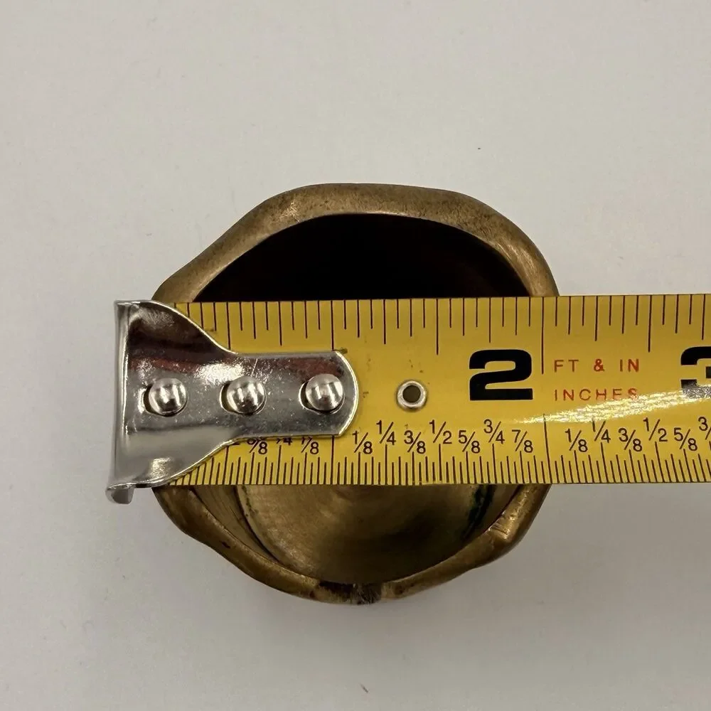 Vintage Marilyn Miglin Pheromone Brass Egyptian Revival Votive Candle Holder